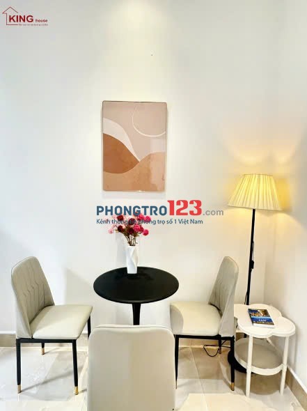 Phòng trọ 30 m2 tách bếp Full Nội Thất, Nơ Trang Long, quận Bình Thạnh