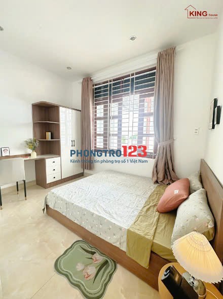 Phòng trọ 30 m2 tách bếp Full Nội Thất, Nơ Trang Long, quận Bình Thạnh