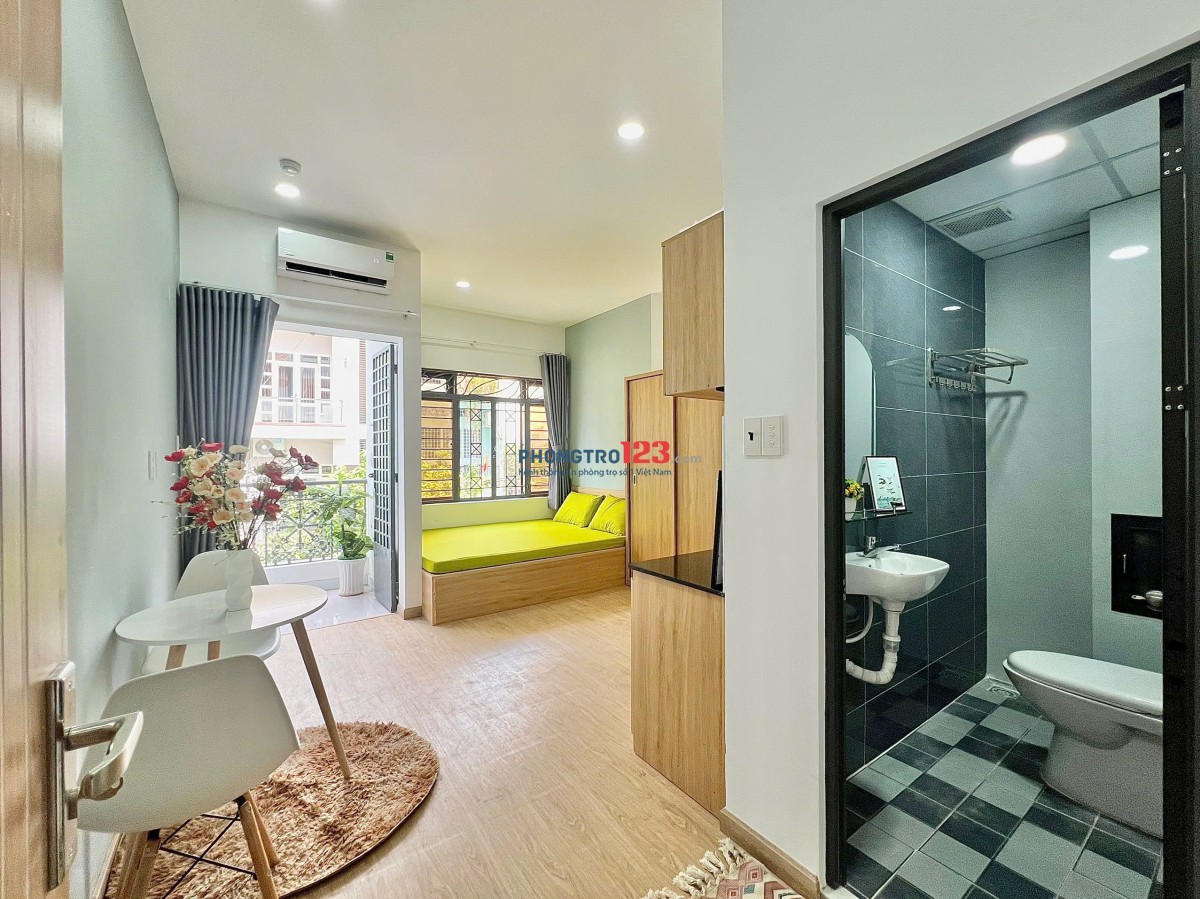 STUDIO BAN CÔNG 35M2 FULL NỘI THẤT GẦN NGÃ TƯ BẢY HIỀN QUẬN TÂN BÌNH