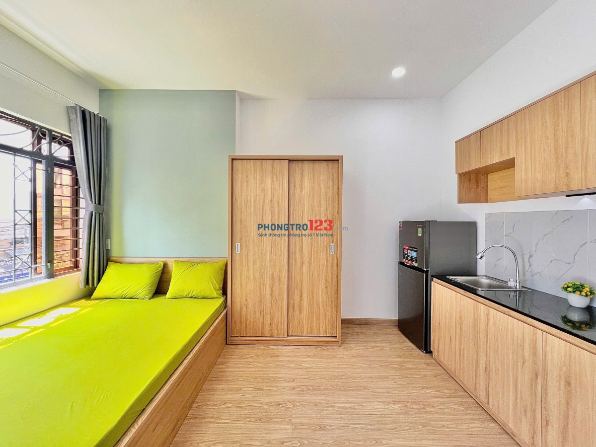 STUDIO BAN CÔNG 35M2 FULL NỘI THẤT GẦN NGÃ TƯ BẢY HIỀN QUẬN TÂN BÌNH