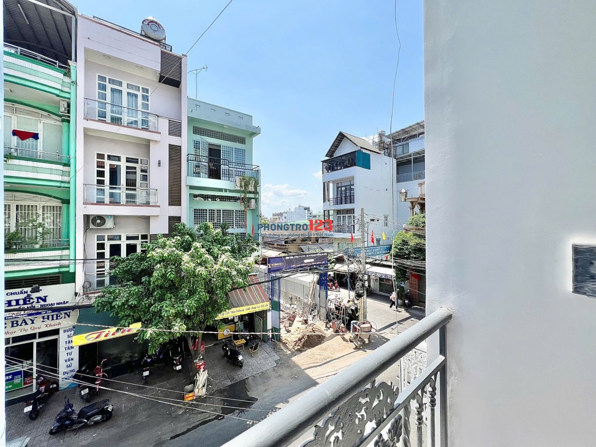 STUDIO BAN CÔNG 35M2 FULL NỘI THẤT GẦN NGÃ TƯ BẢY HIỀN QUẬN TÂN BÌNH