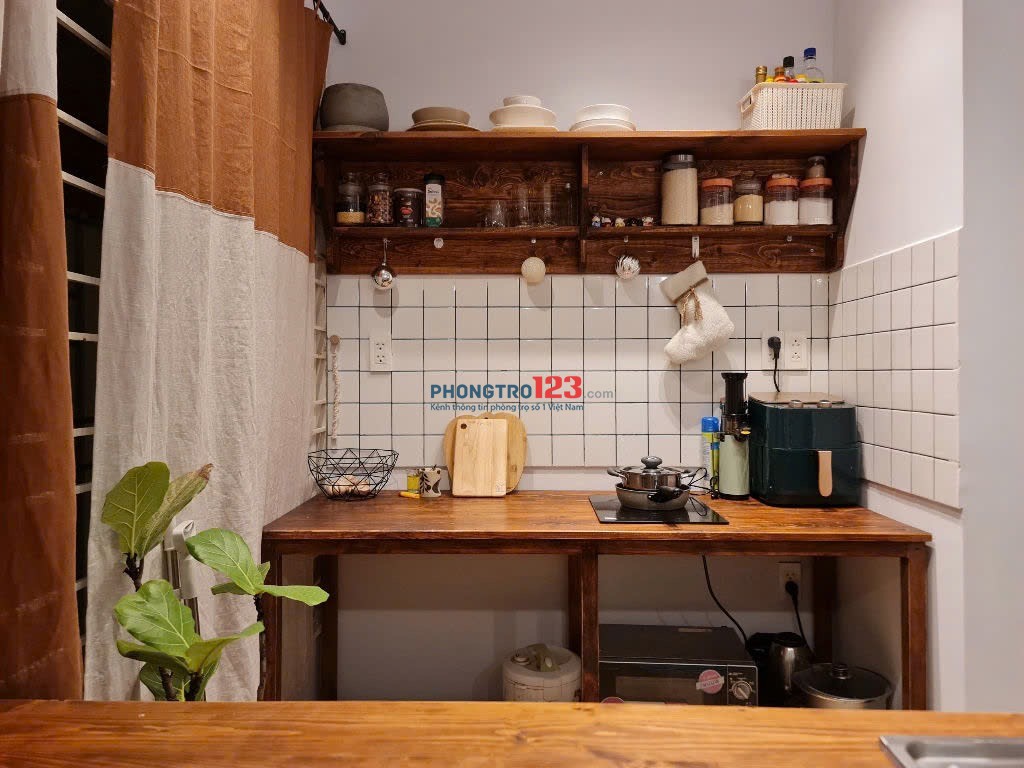 CHO THUÊ STUDIO FULL NỘI THẤT SIÊU CHILL KHU ETOWN
