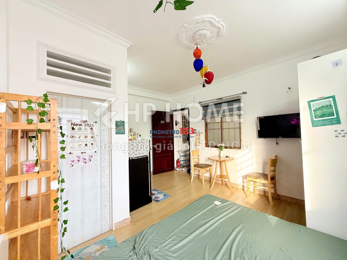 CHO THUÊ PHÒNG STUDIO CỬA SỔ THOÁNG GIÁ CHỈ 5TRIỆU - CÒN 1 PHÒNG TRỐNG
