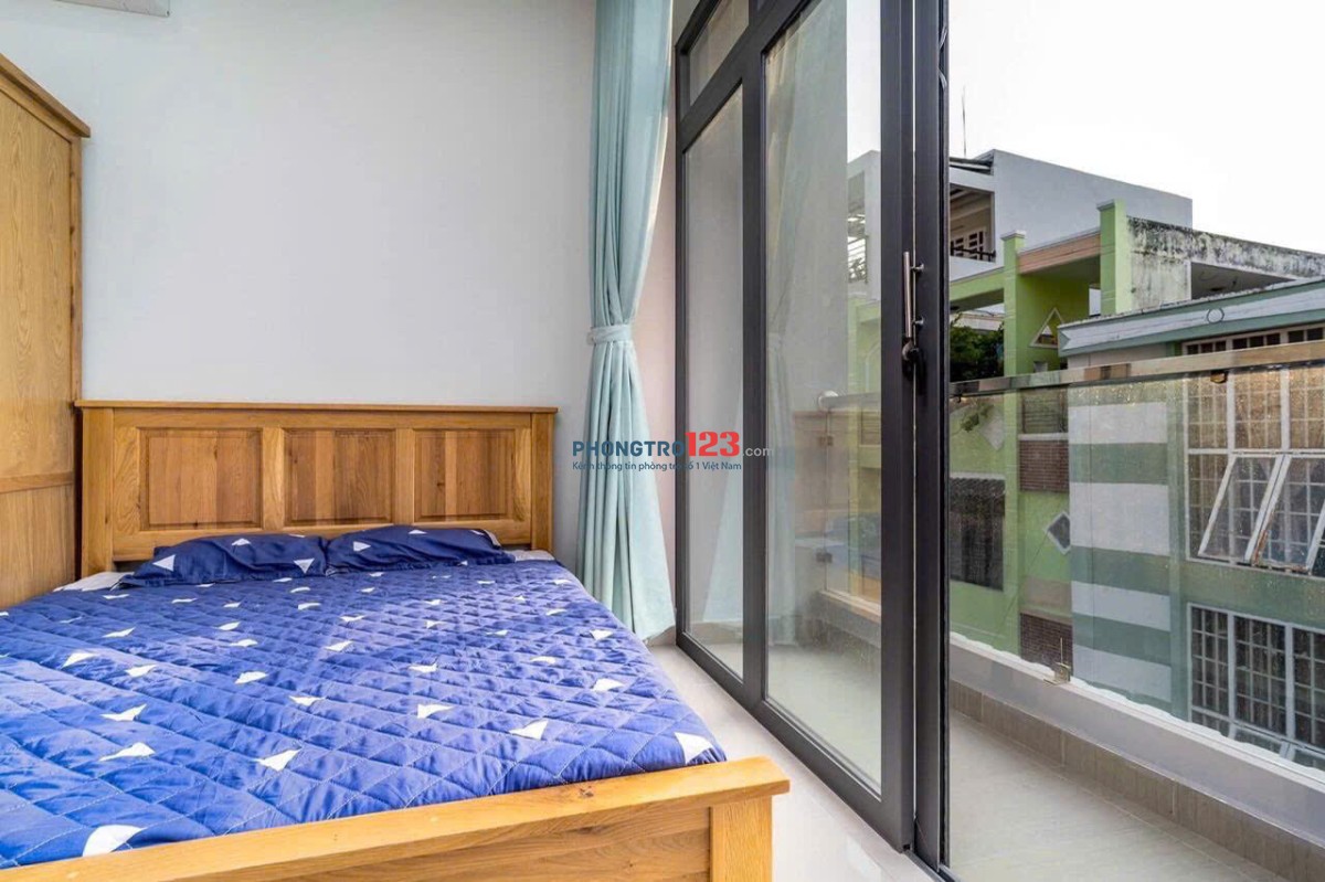 CHO THUÊ PHÒNG BAN CÔNG 30M2 VIEW ĐẸP THOÁNG TẠI PHÚ NHUẬN