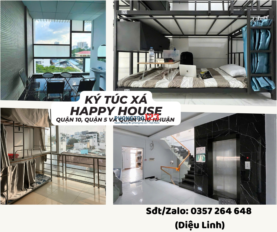 KÝ TÚC XÁ CAO CẤP - GIÁ RẺ Q10 - FULL NỘI THẤT - GIỜ TỰ GIẤC TỰ DO - SINH VIÊN VÀ NGƯỜI ĐI LÀM