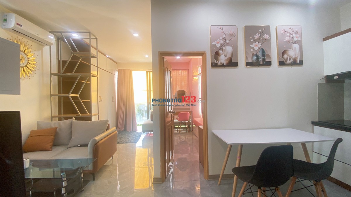 CHO THUÊ CĂN HỘ MINI 1 PHÒNG NGỦ – 1 PHÒNG KHÁCH ĐẸP, TIỆN NGHI