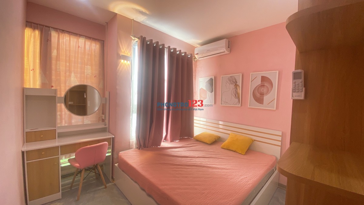 CHO THUÊ CĂN HỘ MINI 1 PHÒNG NGỦ – 1 PHÒNG KHÁCH ĐẸP, TIỆN NGHI