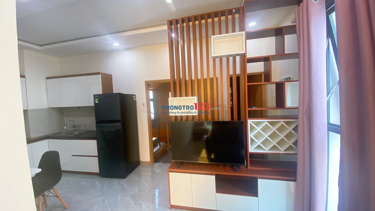 CHO THUÊ CĂN HỘ MINI 1 PHÒNG NGỦ – 1 PHÒNG KHÁCH ĐẸP, TIỆN NGHI