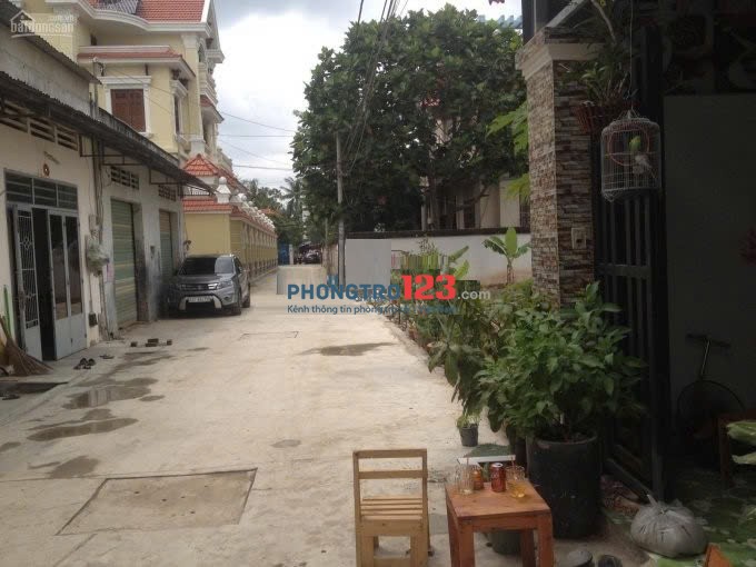 Cho thuê phòng gần UBND Thạnh Lộc, Q.12, phòng mới, sạch đẹp, an ninh.