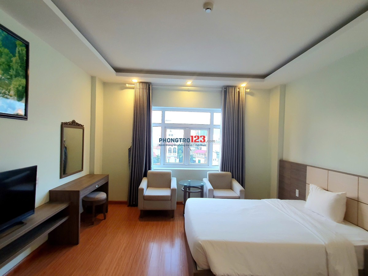 Cho thuê căn hộ gần Trần Phú gần biển nhiều dịch vụ miễn phí