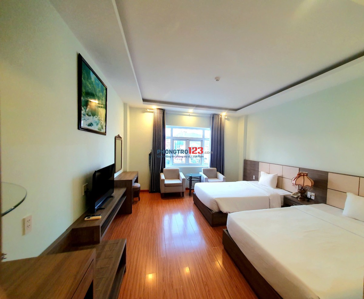 Cho thuê căn hộ gần Trần Phú gần biển nhiều dịch vụ miễn phí