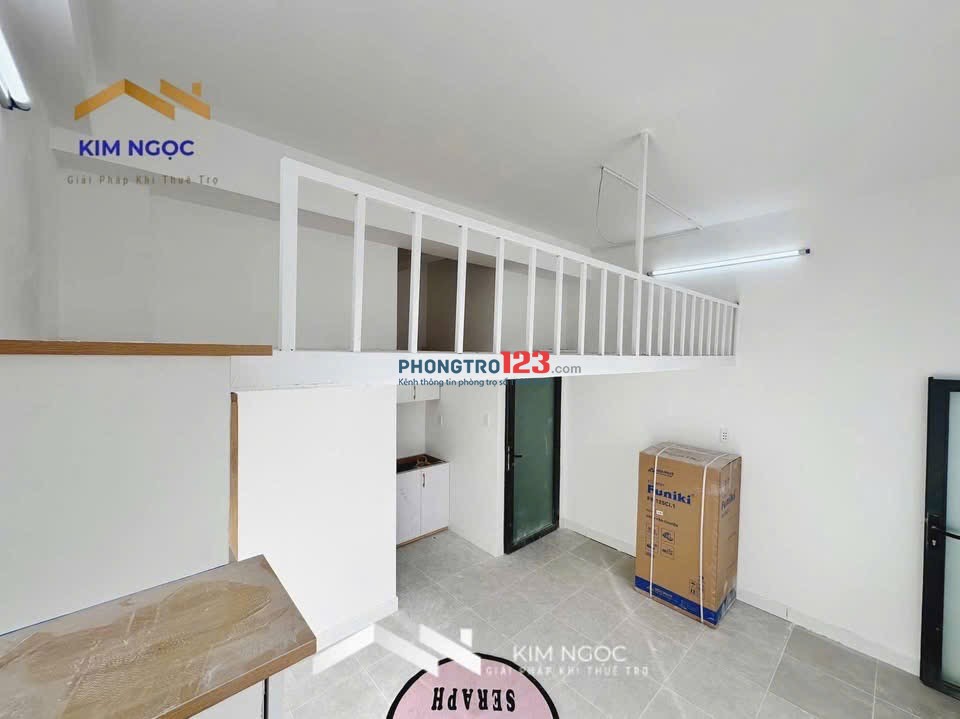 BÓC SEAL CĂN HỘ CÓ GÁC NEW 100% BAN CÔNG - THANG MÁY - NGAY KHU BÀU CÁT QUẬN TÂN PHÚ️