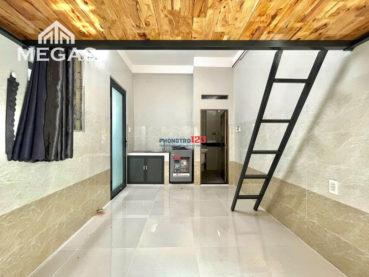 TRỐNG LẠI 1P CỬA SỔ, MÁY LẠNH, MÁY GIẶT RIÊNG, WIFI RIÊNG TỪNG PHÒNG,NÓNG LẠNH NGAY CVPM QUANG TRUNG