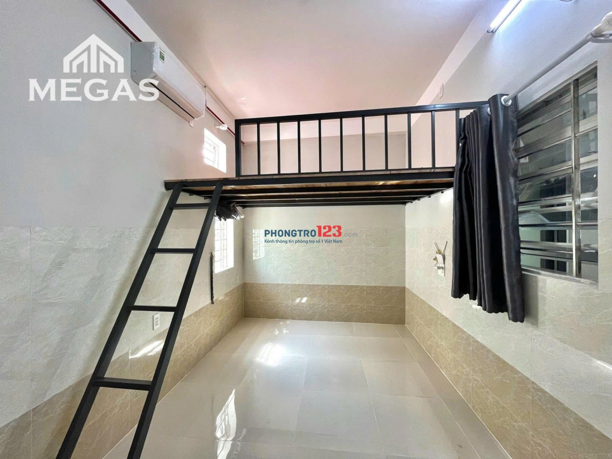 TRỐNG LẠI 1P CỬA SỔ, MÁY LẠNH, MÁY GIẶT RIÊNG, WIFI RIÊNG TỪNG PHÒNG,NÓNG LẠNH NGAY CVPM QUANG TRUNG