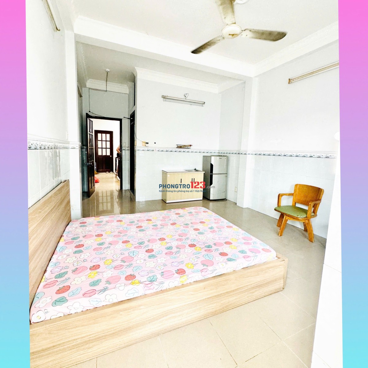 Chính chủ cho thuê căn hộ dịch vụ ban công full nội thất đường Trường Chinh