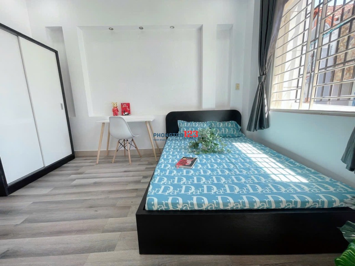 Cho Thuê Phòng Rộng 30m2_Bancol_Cam Kết Y Hình 100%_ trung tâm Phú Nhuận_giá chỉ 5trX