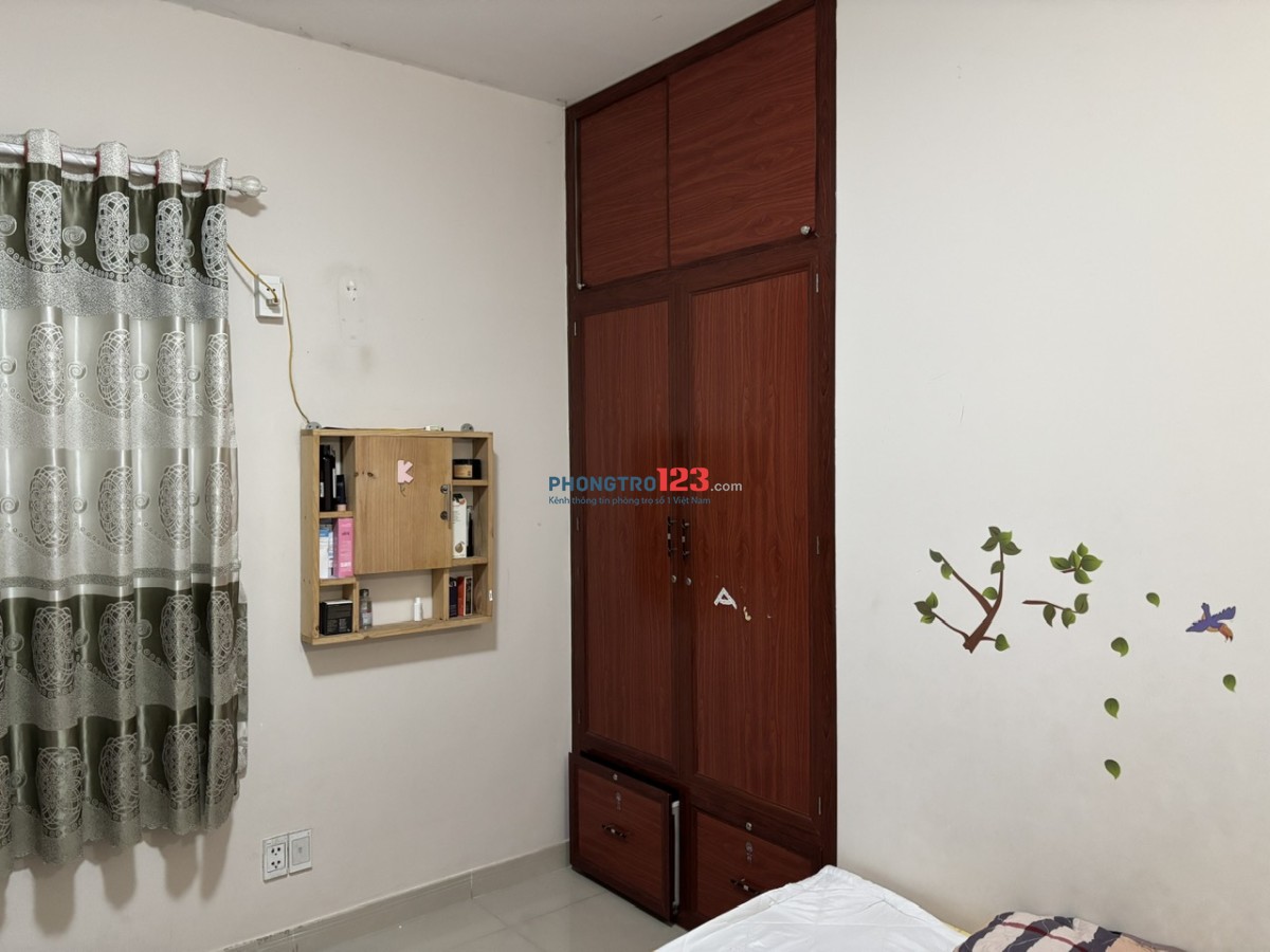 Căn hộ 2 phòng ngủ, 1 WC sạch sẽ, ấm cúng, giá hợp lý