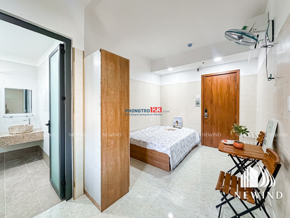 Gác/1PN/Studio mới 100%, ở 3-4ng, được nuôi mèo, gần Khu chế xuất, Cresent mall, Phú Mỹ Hưng,Q2,Q9..