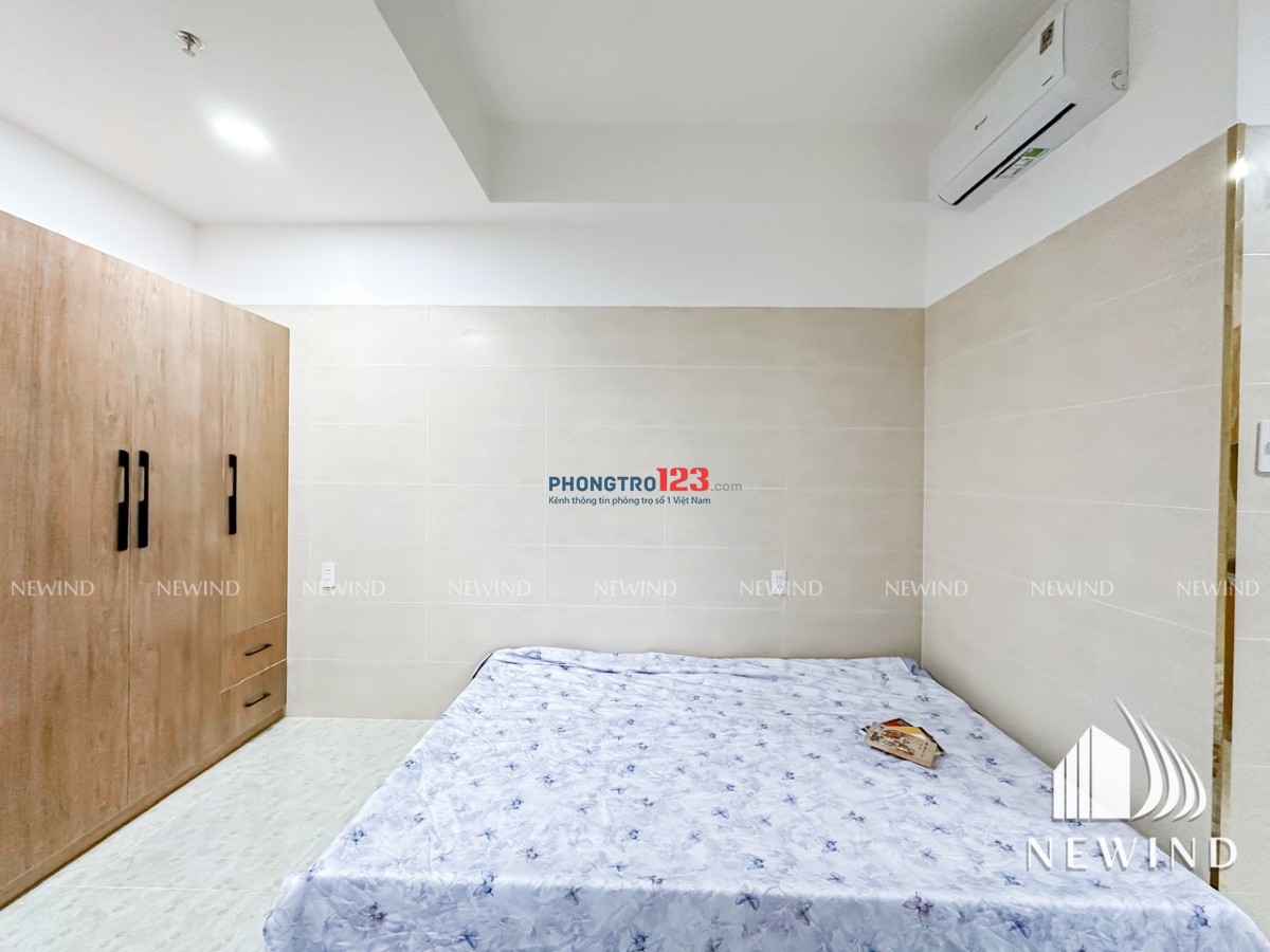 Gác/1PN/Studio mới 100%, ở 3-4ng, được nuôi mèo, gần Khu chế xuất, Cresent mall, Phú Mỹ Hưng,Q2,Q9..