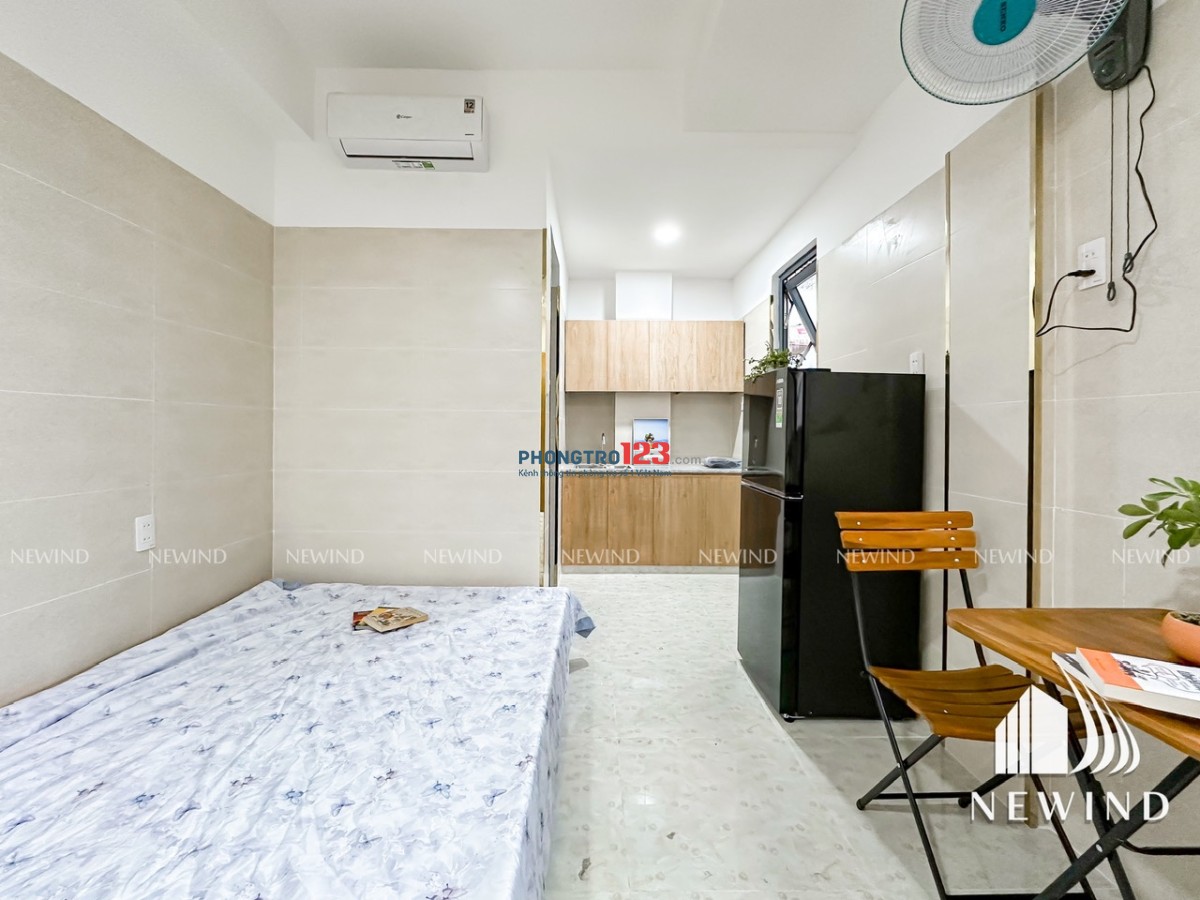 Gác/1PN/Studio mới 100%, ở 3-4ng, được nuôi mèo, gần Khu chế xuất, Cresent mall, Phú Mỹ Hưng,Q2,Q9..