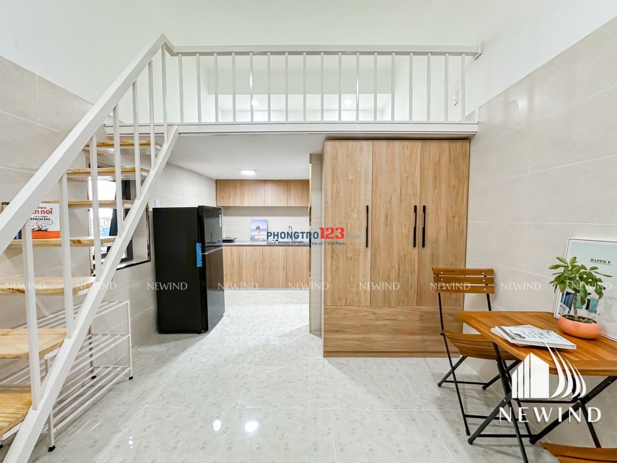 Gác/1PN/Studio mới 100%, ở 3-4ng, được nuôi mèo, gần Khu chế xuất, Cresent mall, Phú Mỹ Hưng,Q2,Q9..