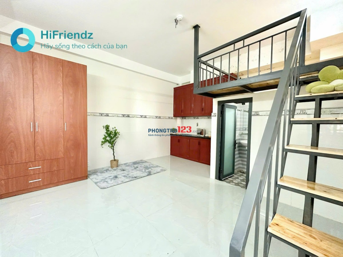 TRỐNG SẴN 1P DUPLEX RỘNG 30M2 NGAY NGÃ TƯ BỐN XÃ Y HÌNH CÓ CỬA SỔ TRỜI THOÁNG MÁT