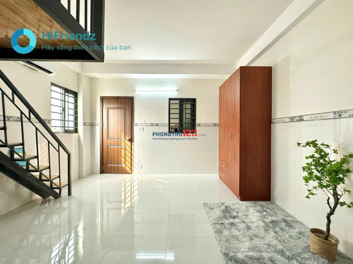 TRỐNG SẴN 1P DUPLEX RỘNG 30M2 NGAY NGÃ TƯ BỐN XÃ Y HÌNH CÓ CỬA SỔ TRỜI THOÁNG MÁT