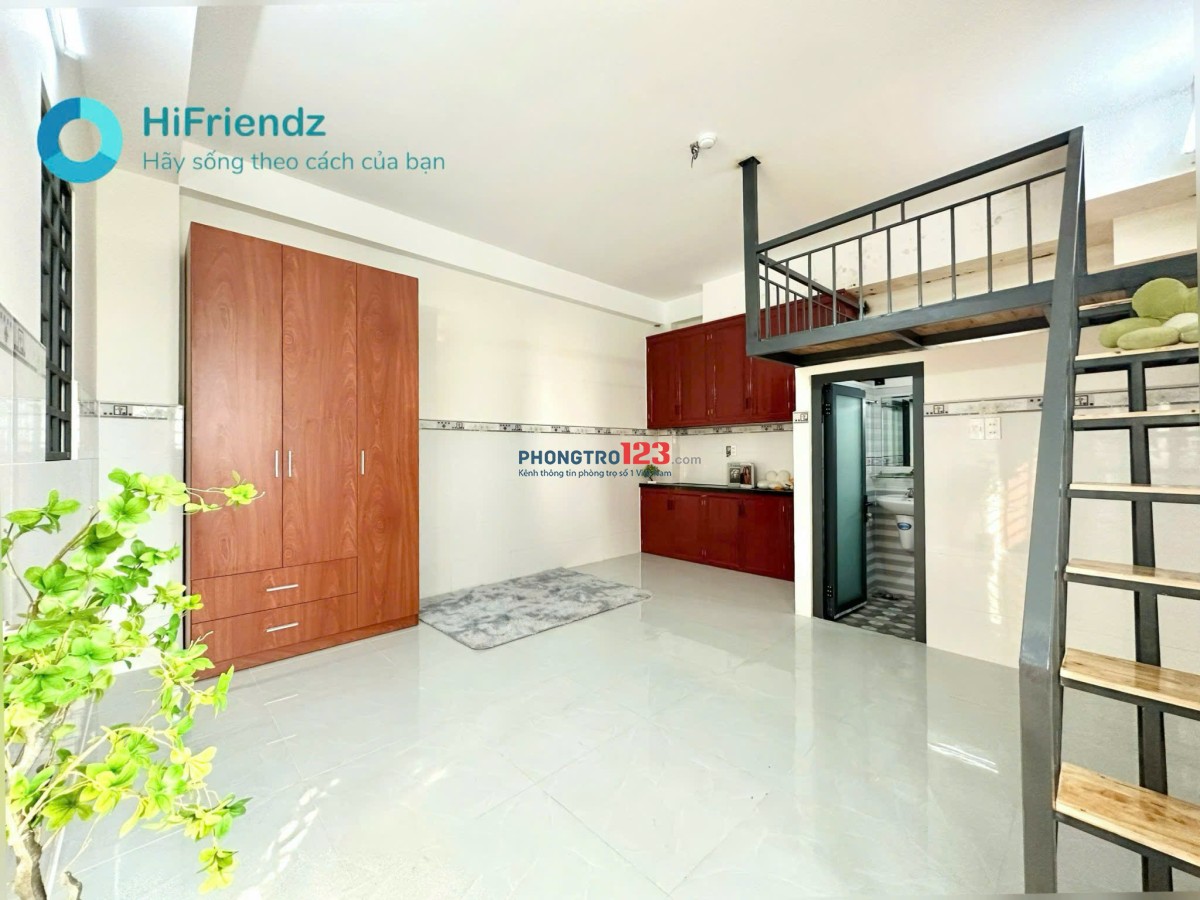 TRỐNG SẴN 1P DUPLEX RỘNG 30M2 NGAY NGÃ TƯ BỐN XÃ Y HÌNH CÓ CỬA SỔ TRỜI THOÁNG MÁT