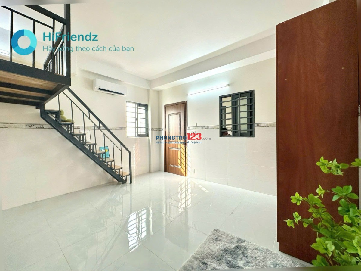 TRỐNG SẴN 1P DUPLEX RỘNG 30M2 NGAY NGÃ TƯ BỐN XÃ Y HÌNH CÓ CỬA SỔ TRỜI THOÁNG MÁT