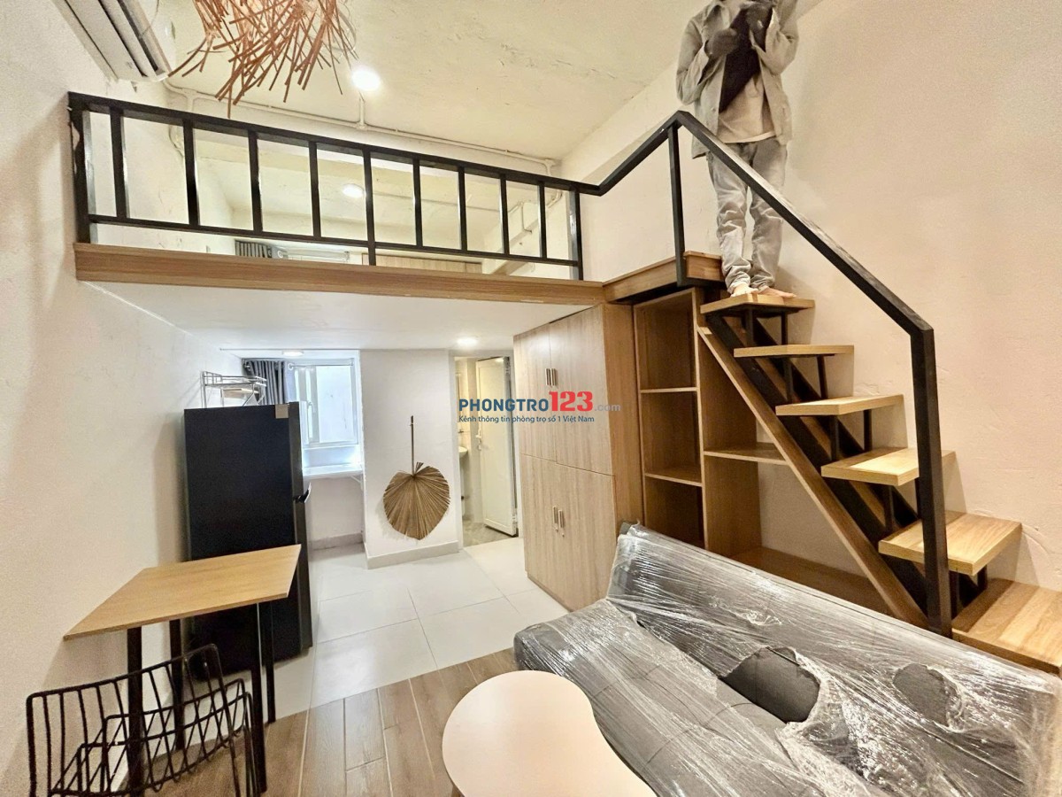  CHO THUÊ CĂN HỘ DUPLEX FULL NỘI THẤT – NGAY GA METRO VĂN THÁNH – BÌNH THẠNH