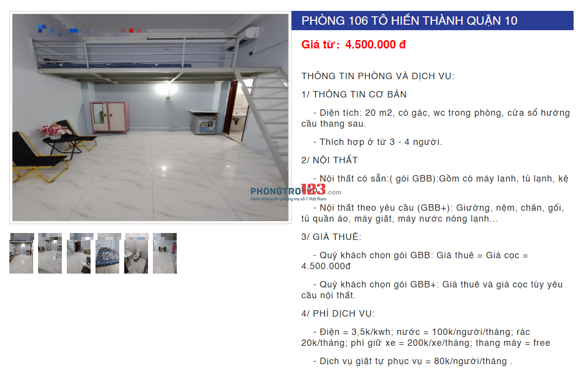 PHÒNG TRỌ – KÝ TÚC XÁ GIÁ RẺ FULL TIỆN NGHI CHỈ TỪ 950K/THÁNG – Ở NGAY TRUNG TÂM CÁC QUẬN HOT NHẤT