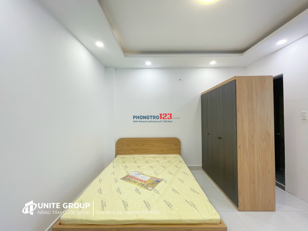 Khai trương phòng trọ full nội thất cửa sổ thoáng Nguyễn Hữu Cảnh gần Hàng Xanh Quận 1 Quận 2