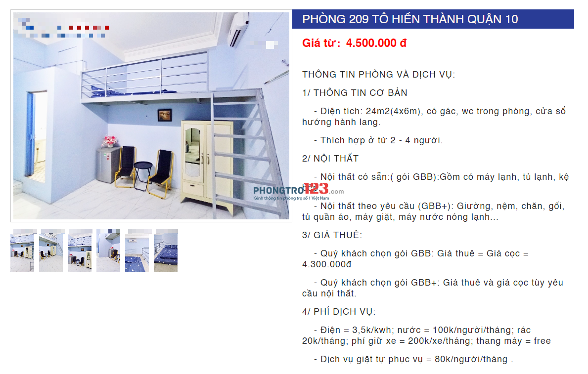 PHÒNG TRỌ – KÝ TÚC XÁ GIÁ RẺ FULL TIỆN NGHI CHỈ TỪ 950K/THÁNG – Ở NGAY TRUNG TÂM CÁC QUẬN HOT NHẤT