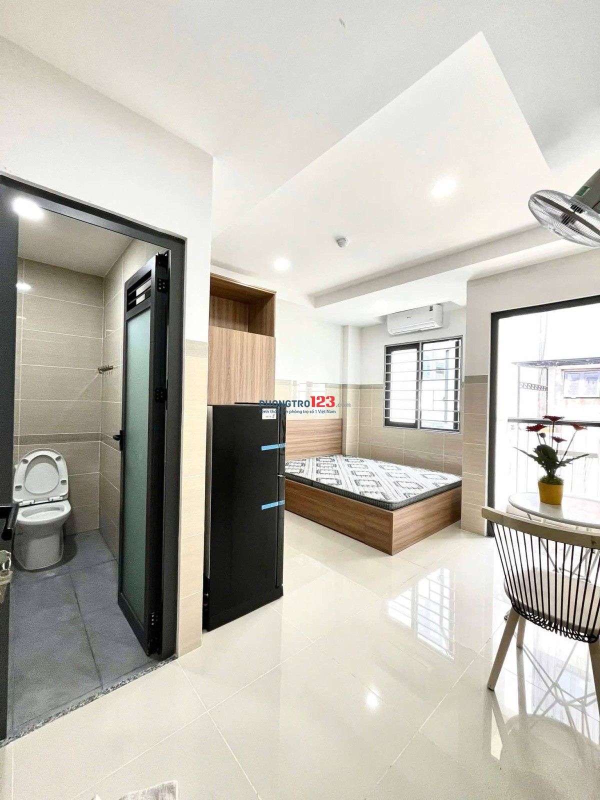 Phòng full nội thất mới 100%- ưu đãi giá tốt cho khách ở lâu dài