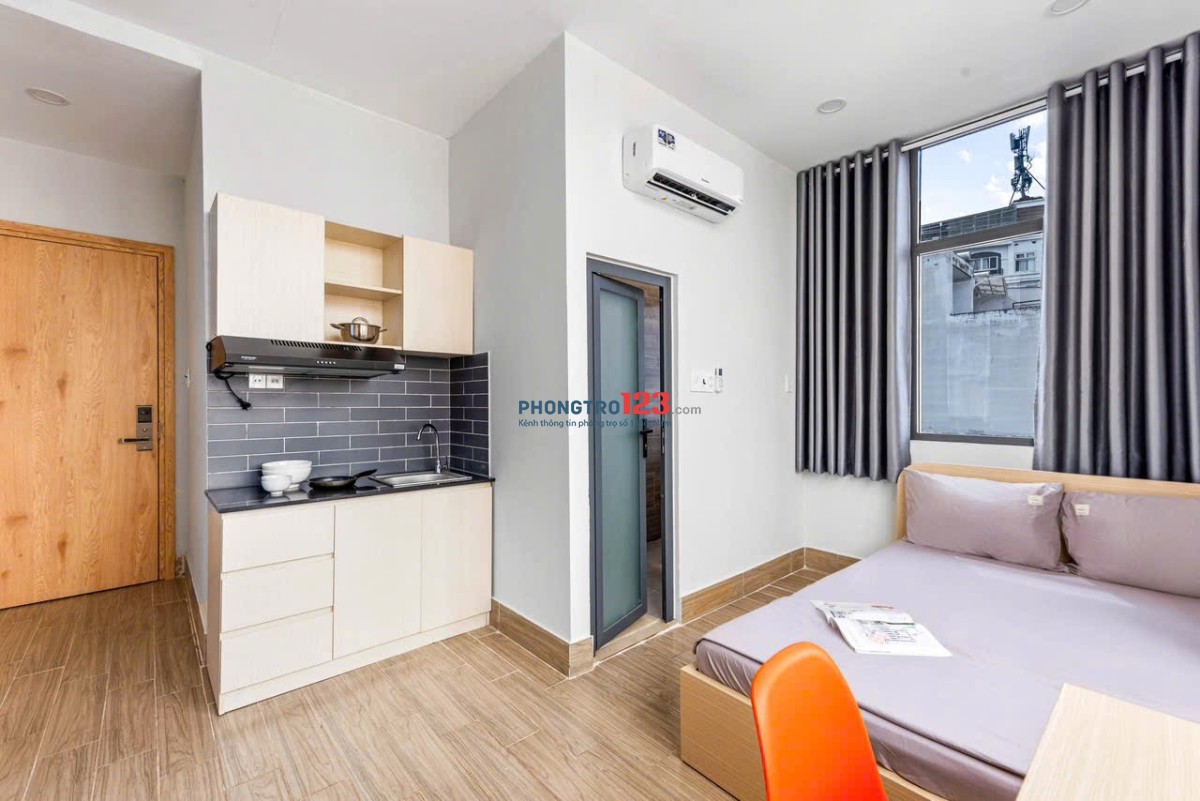 Studio hiện đại, thoáng tại ngay trung tâm Phú Nhuận.
