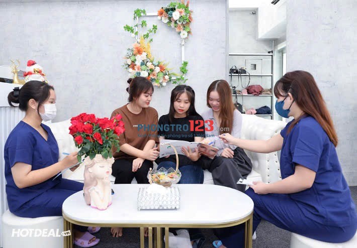 Cho thuê nhà hẻm xe tải vài bước chân ra mtien hoàng hoa thám - thích hợp làm văn phòng - spa
