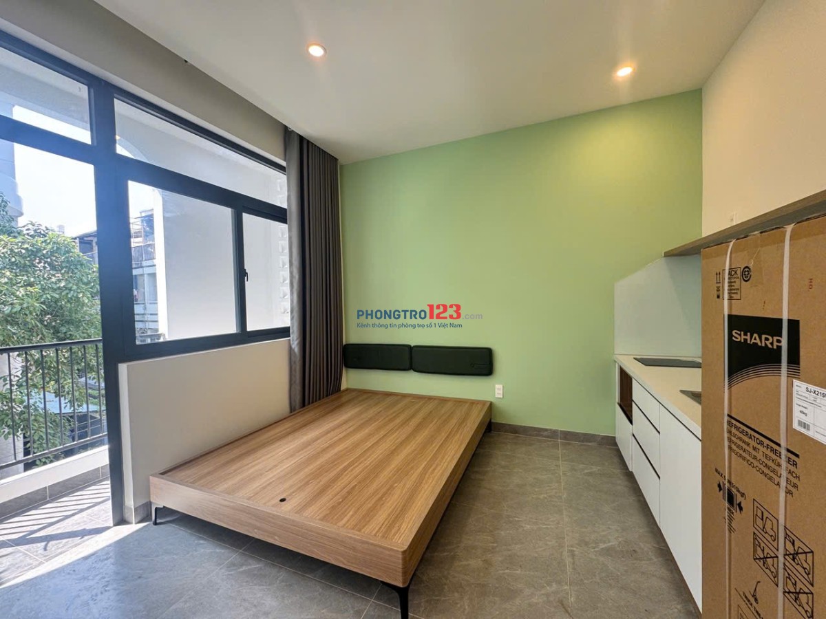 ️TƯNG BỪNG KHAI TRƯƠNG CĂN HỘ STUDIO BAN CÔNG FULL NỘI THẤT GIÁP TRUNG TÂM QUẬN 3
