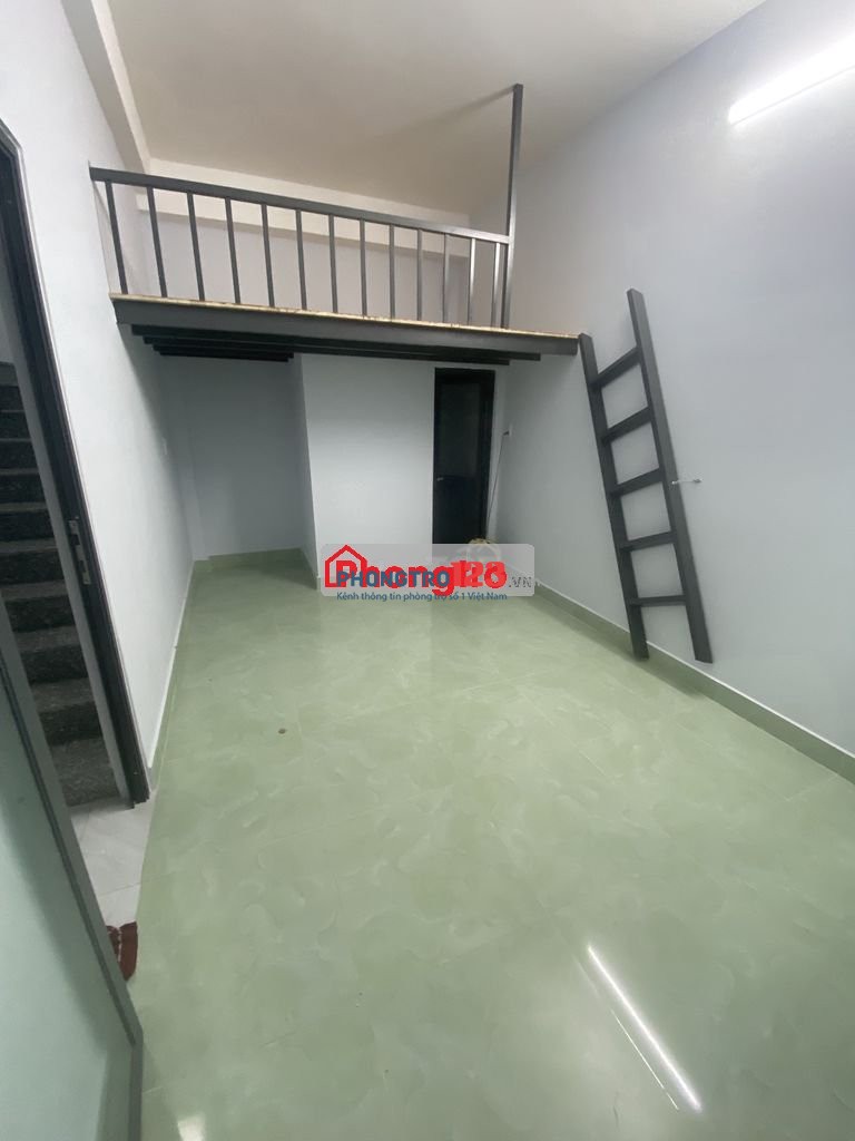 Phòng trọ mới, sạch sẽ, thoáng, có gác lửng, Mày lạnh gắn sẵn