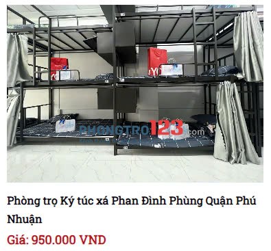 PHÒNG TRỌ – KÝ TÚC XÁ GIÁ RẺ FULL TIỆN NGHI CHỈ TỪ 950K/THÁNG – Ở NGAY TRUNG TÂM CÁC QUẬN HOT NHẤT