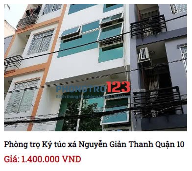 PHÒNG TRỌ – KÝ TÚC XÁ GIÁ RẺ FULL TIỆN NGHI CHỈ TỪ 950K/THÁNG – Ở NGAY TRUNG TÂM CÁC QUẬN HOT NHẤT