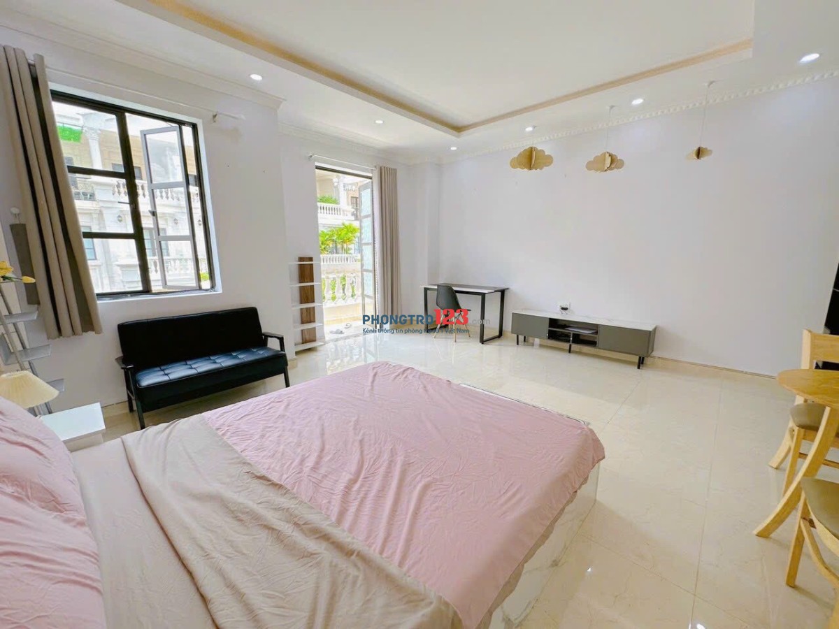 CHO THUÊ PHÒNG BAN CÔNG 1/ HÀ HUY GIÁP NGAY BẾN XE NGÃ TƯ GA - GIÁP GÒ VẤPGiá thuê : 3.3 triệu