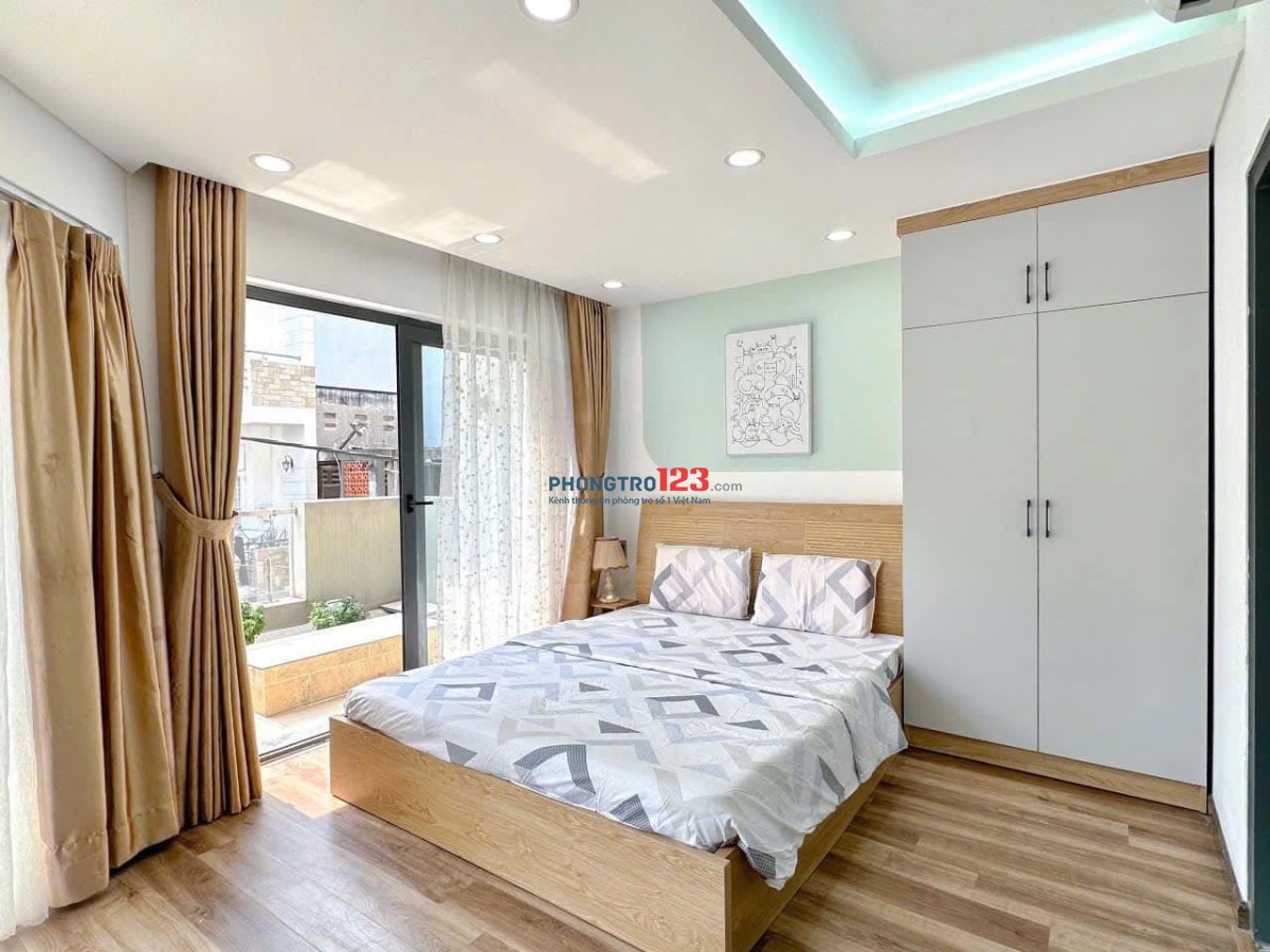 Cho thuê căn hộ mini sang trọng ở quận Bình Thạnh - view landmark mà chỉ hơn 5 triệu