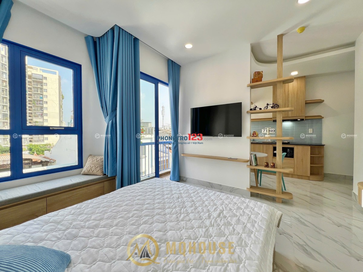 Căn Hộ Mới Xây - Nội Thất Cao Cấp - Khu Sân Bay, Cv Gia Định
