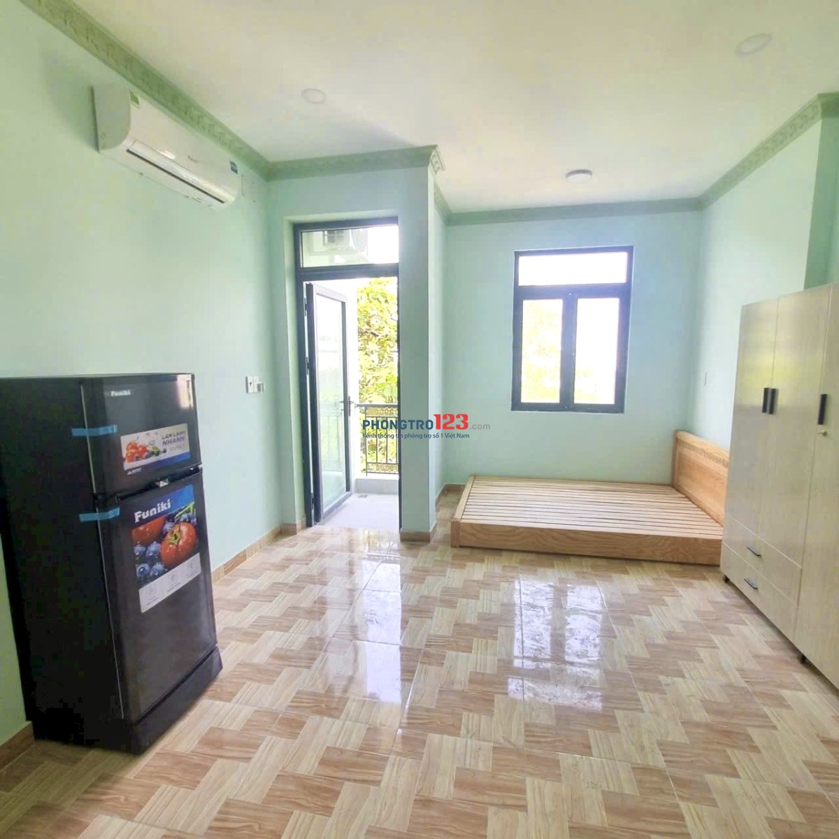 CHIẾC TRỌ BAN CÔNG 40m2 FULL NỘI THẤT
