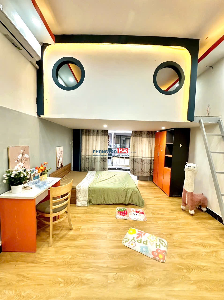 Căn hộ duplex 2pn 55m2 có ban công