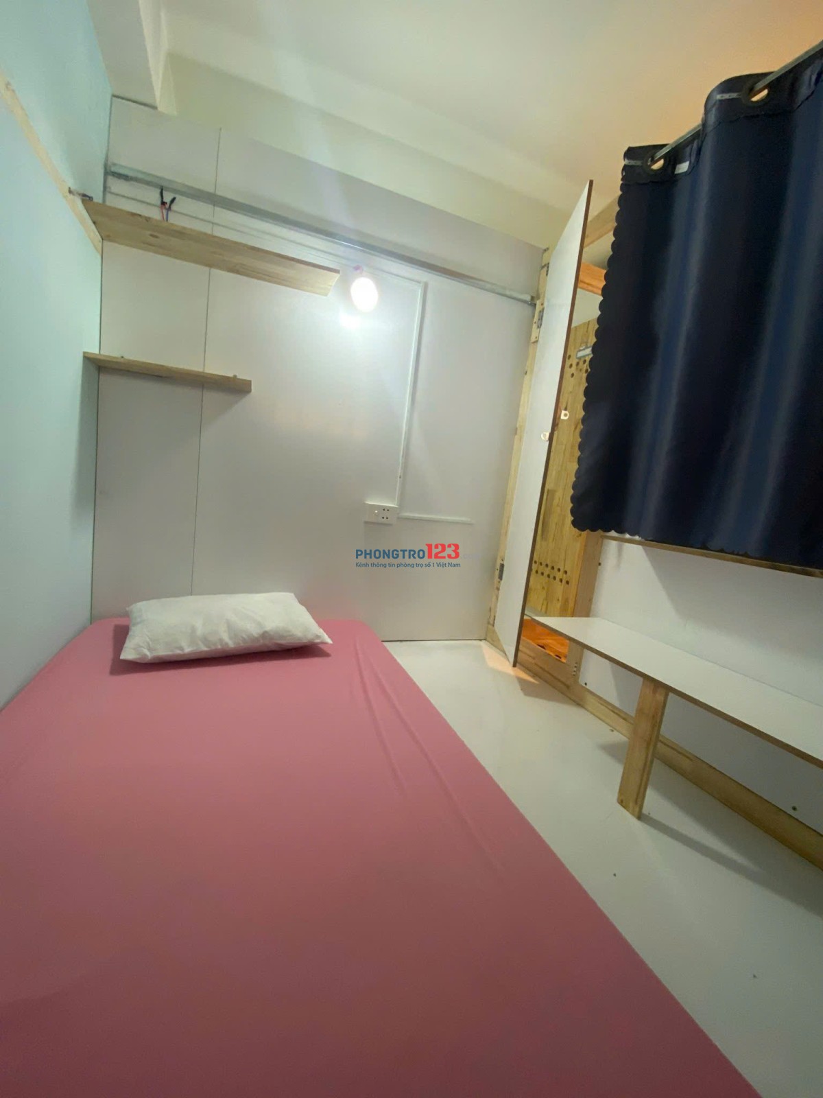 PHÒNG TRỌ 1 NGƯỜI FULL NT, SLEEPBOX Nguyễn Hữu Thọ Q7 ( Gần Lotter Mart Q7)