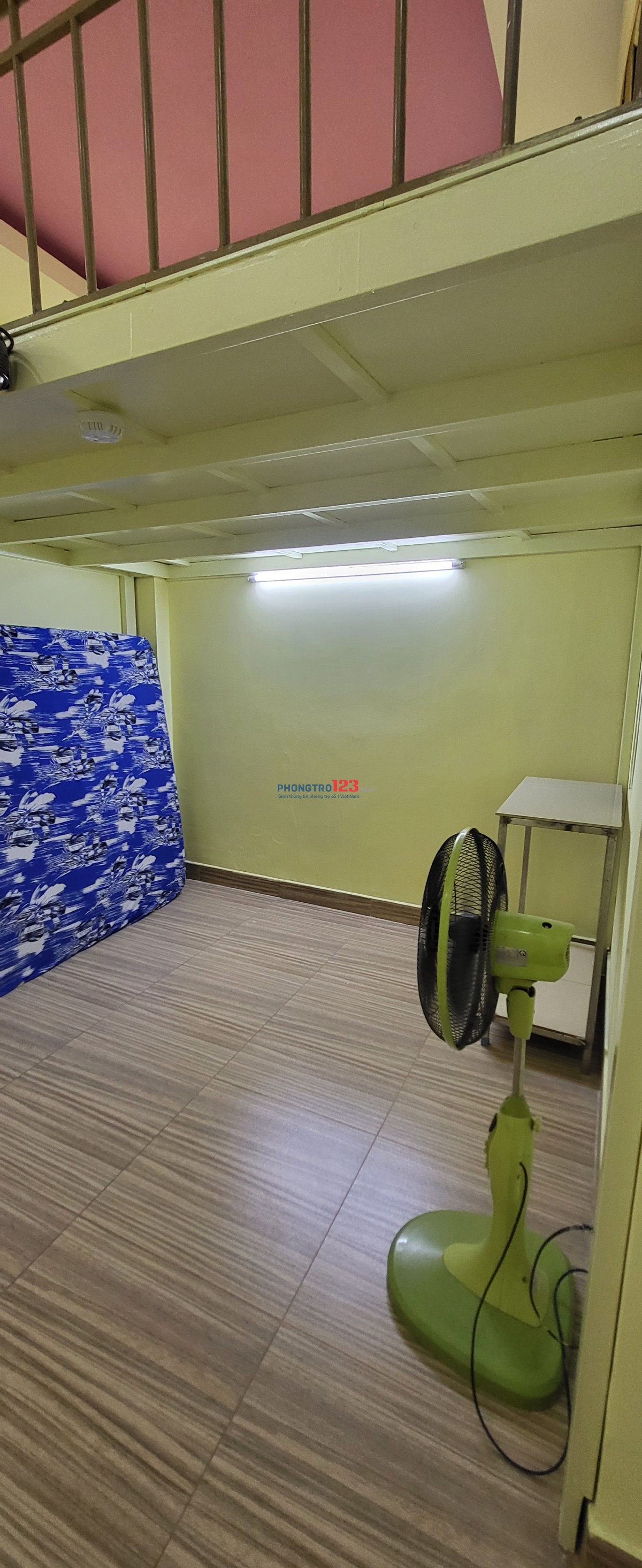 Phòng lầu 2 và 3, máy lạnh, gác, cửa sổ, an toàn PCCC, Lê Lai P3 Gò Vấp