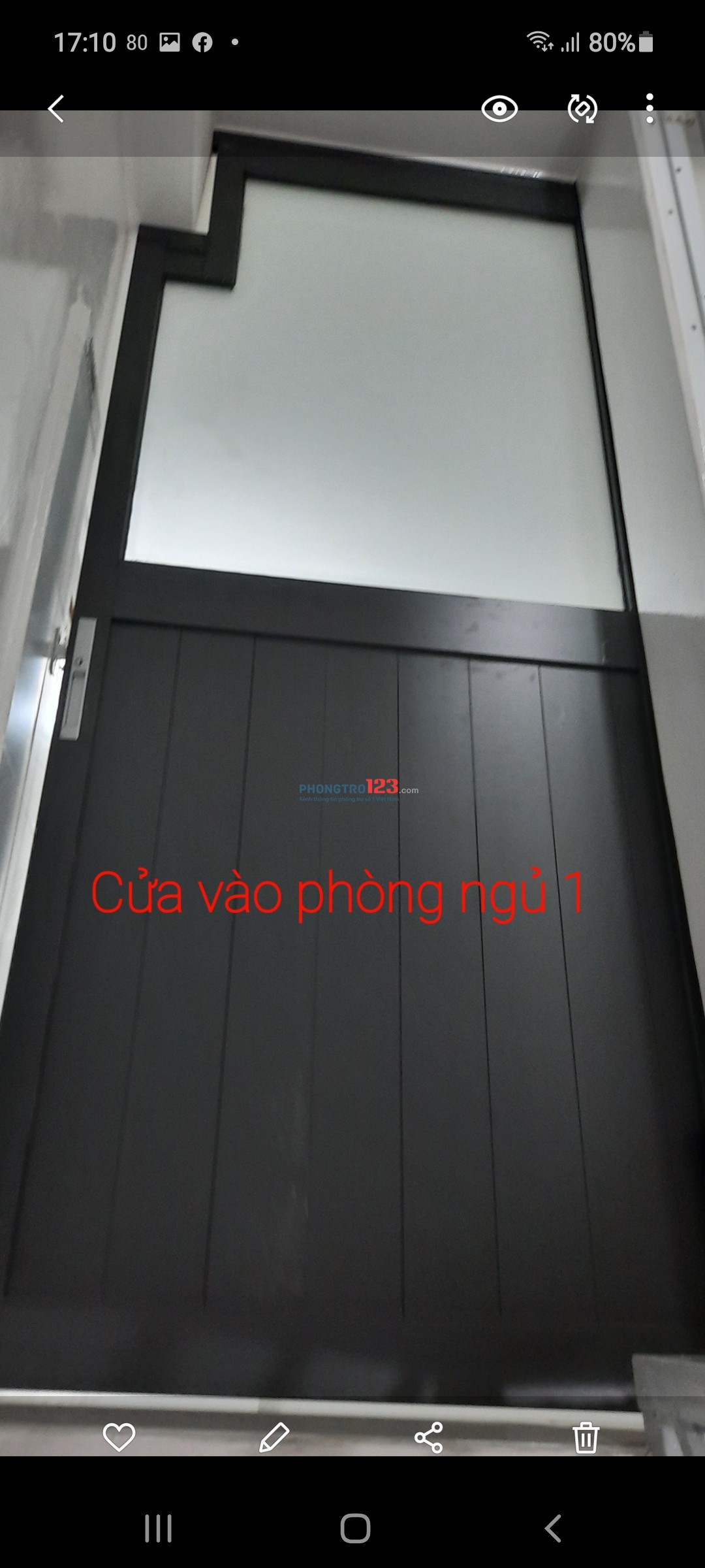 Phòng trọ đường Linh Đông, Q. Thủ Đức: Có 2 phòng ngủ + 1 phòng sinh hoạt: giá 2,9 – 3,5 triệu