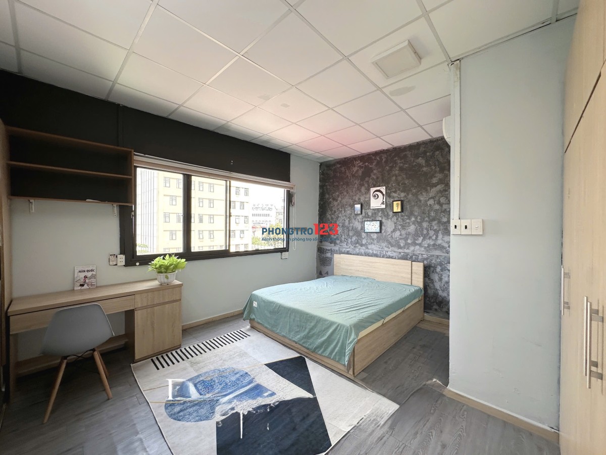 Căn hộ 1 phòng ngủ 55m2 tách bếp view máy bay Cộng Hoà Tân bình
