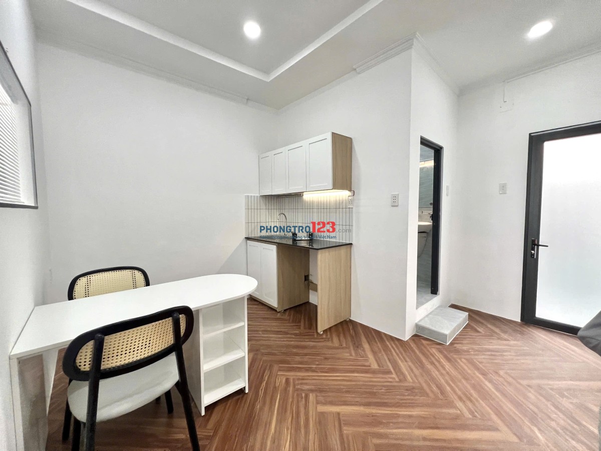 Khai trương căn hộ 1 phòng ngủ ban công máy giặt riêng rộng 40m2 ngay Bạch Đằng Bình Thạnh